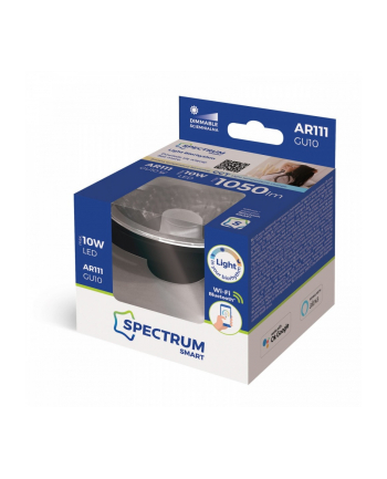 spectrum smart Żarówka SMART TUYA WIFI AR111 10W CZARNA CCT+DIM