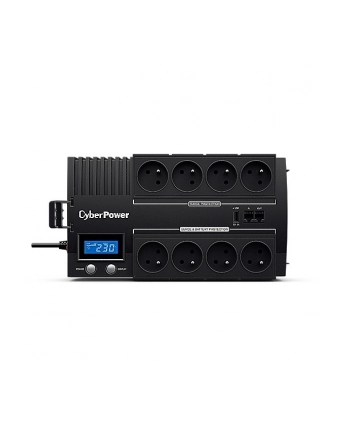 cyberpower Zasilacz awaryjny UPS BR1000ELCD-FR 1000VA/600W AVR/LCD/8xFR/1xUSB/RJ11/RJ45 nr 1