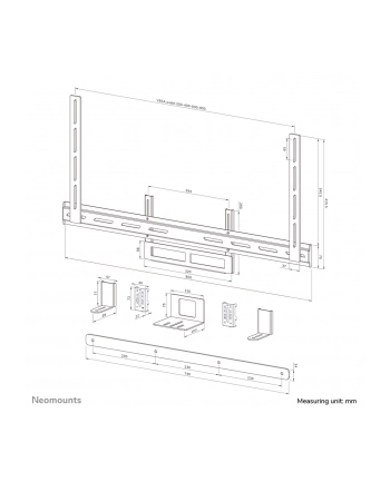 neomounts Uchwyt AV2-500BL nr 1