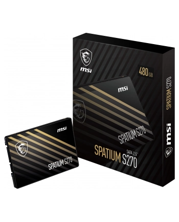 msi Dysk SSD 480GB 2,5'' SATA3 500/450MB/s nr 1
