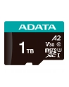 adata Micro SD PremierPro 1TB UHS1 U3 V30 100/85 MB/s + adapter - nr 10