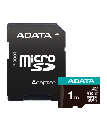 adata Micro SD PremierPro 1TB UHS1 U3 V30 100/85 MB/s + adapter nr 2