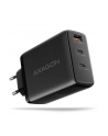 axagon ACU-DPQ100 Ładowarka sieciowa, GaN 100W, 3x port (USB-A + dual USB-C) PD3.0/QC4+/PPS/Apple, czarna - nr 28