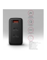 axagon ACU-DPQ100 Ładowarka sieciowa, GaN 100W, 3x port (USB-A + dual USB-C) PD3.0/QC4+/PPS/Apple, czarna - nr 35