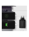 axagon ACU-DPQ100 Ładowarka sieciowa, GaN 100W, 3x port (USB-A + dual USB-C) PD3.0/QC4+/PPS/Apple, czarna - nr 37