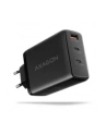 axagon ACU-DPQ100 Ładowarka sieciowa, GaN 100W, 3x port (USB-A + dual USB-C) PD3.0/QC4+/PPS/Apple, czarna - nr 43