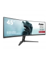 iiyama Monitor 45 cali G-Master GCB4580DQSN-B1, VA,DQHD,165HZ,USB-C-DOCK,RJ45,32:9,  1500R,450cd/m2,3000:1,0.8ms,3xUSB,2xHDMI,1xDP,2x3W,PowerDelivery-90W - nr 27