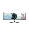 iiyama Monitor 45 cali G-Master GCB4580DQSN-B1, VA,DQHD,165HZ,USB-C-DOCK,RJ45,32:9,  1500R,450cd/m2,3000:1,0.8ms,3xUSB,2xHDMI,1xDP,2x3W,PowerDelivery-90W - nr 54