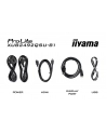 iiyama Monitor 23.8 cala ProLite XUB2492QSU-B1 IPS,QHD,USB-C,100Hz,3xUSB(3.2),HDMI,DP  300cd/m2,FreeSync,2x2W,HAS(150mm),PIVOT - nr 26