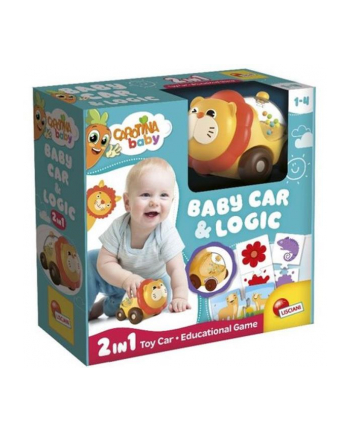 lisciani giochi Caczerwonyina baby Lew Samochodzik i gra logiczna 102266 LISCIANI