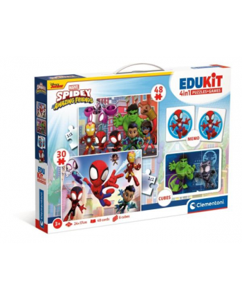 Clementoni Edukit 4w1 Spidey i przyjaciele 18295