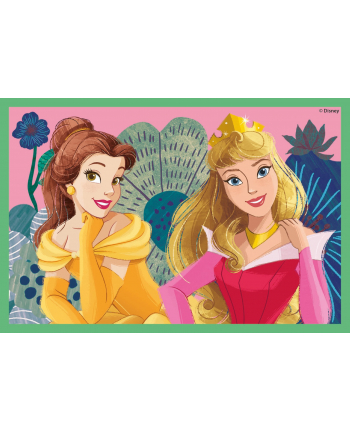 Clementoni Klocki obrazkowe 6el Księżniczki 40660