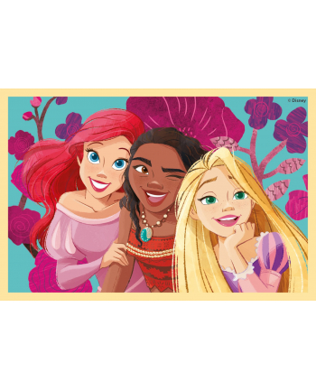 Clementoni Klocki obrazkowe 6el Księżniczki 40660