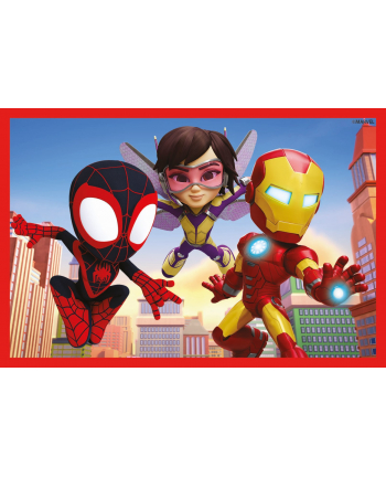 Clementoni Klocki obrazkowe 6el Spidey And His Amazing Friends 40661