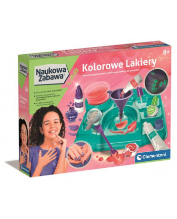 Clementoni Naukowa zabawa. Kolorowe lakiery. 50890