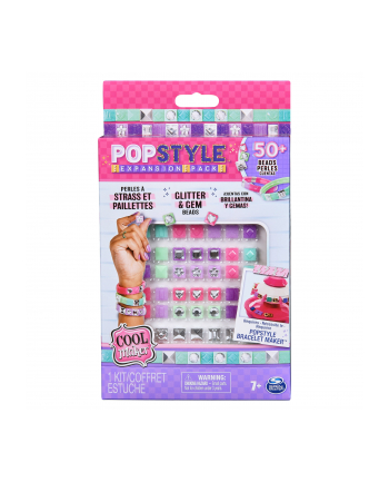 Cool Maker Zestaw do tworzenia bransoletek PopStyle Glitter 'amp; Gem Expansion Pack 6068666 p6 Spin Master