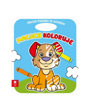 booksandfun Książka Maluch koloruje Piesek