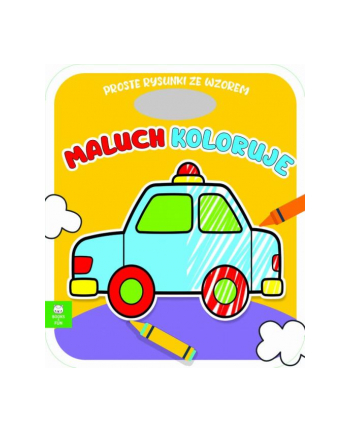 booksandfun Książka Maluch koloruje Auto