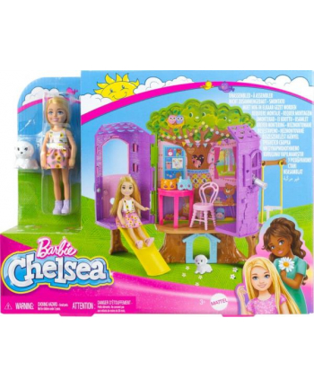 Barbie Chelsea Domek na drzewie HPL70 MATTEL