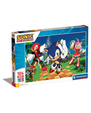 Clementoni Puzzle 104el Maxi SuperColor Sonic 25764