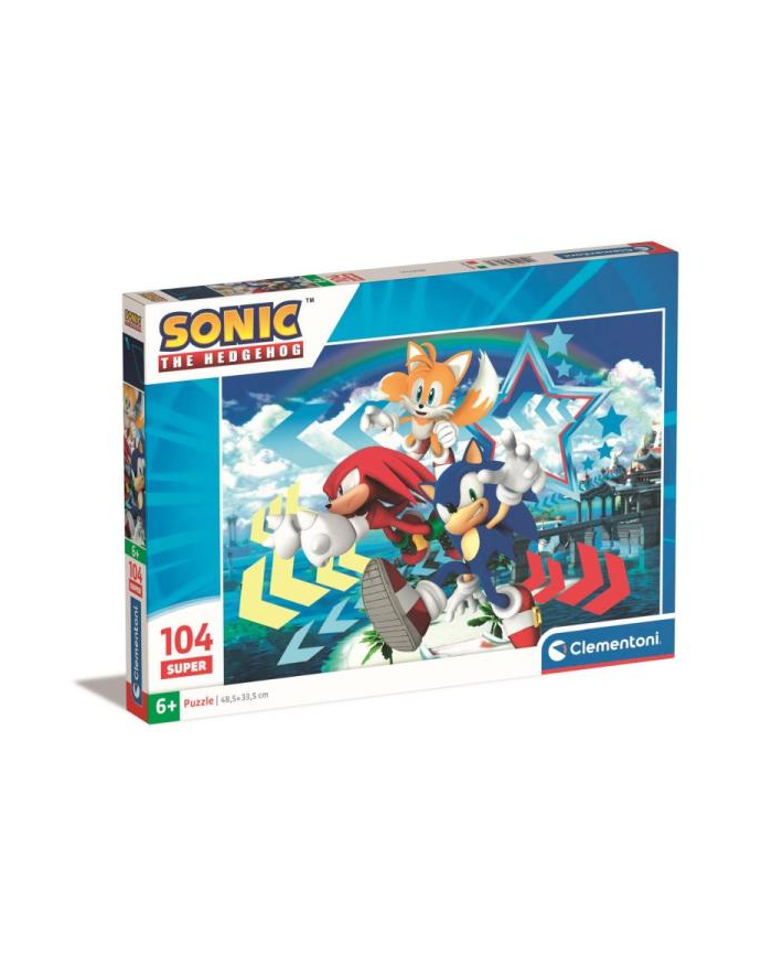 Clementoni Puzzle 104el Super Sonic 27267 główny