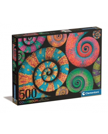 Clementoni Puzzle 500el Colorboom Curly Tails Kręcone ogony 35519