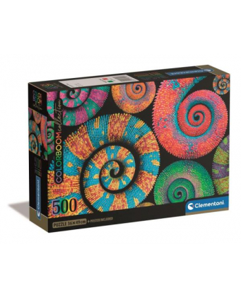 Clementoni Puzzle 500el Compact colorboom Curly Tails 35529