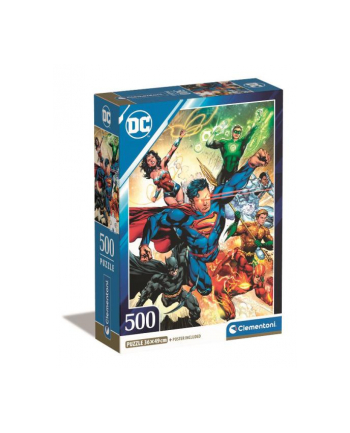 Clementoni Puzzle 500el Compact DC Comics Justice League 35531