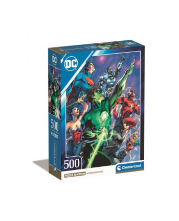 Clementoni Puzzle 500el Compact DC Comics Justice League 35532
