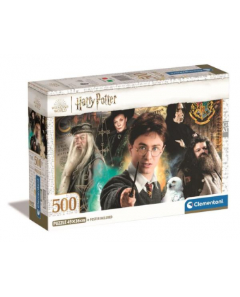 Clementoni Puzzle 500el Compact Harry Potter 35534