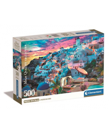 Clementoni Puzzle 500el Compact Greece View. Widok z Grecji 35540