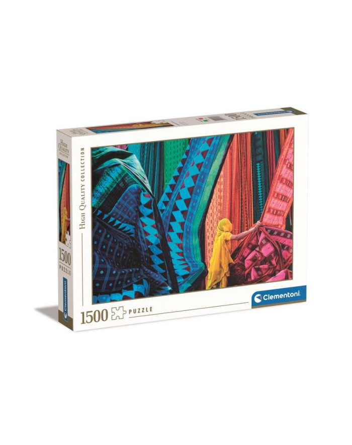 Clementoni Puzzle 1500el Fluttering tissues. Trzepoczące chusty 31706 główny