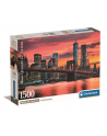 Clementoni Puzzle 1500el Compact East River o zmierzchu 31712 - nr 1