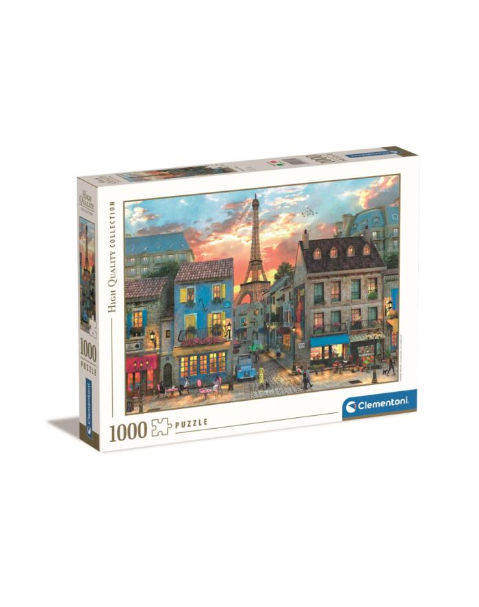 Clementoni Puzzle 1000el Paryska ulica 39820 główny