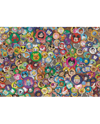 Clementoni Puzzle 1000el Compact Impossible Disney Emoji 39829