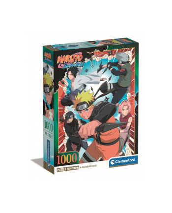 Clementoni Puzzle 1000el Compact Anime Naruto Shippuden 39831