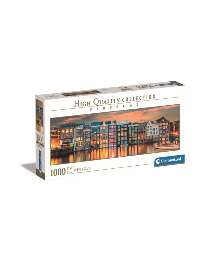 Clementoni Puzzle 1000el Panorama Bright Amsterdam 39838 główny