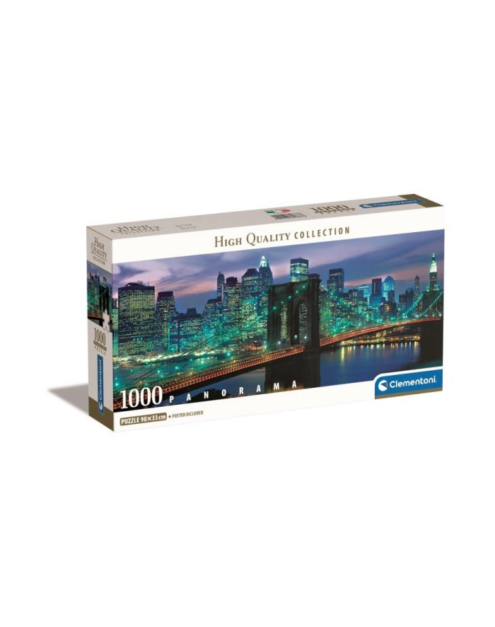 Clementoni Puzzle 1000el Panorama Brooklyn Bridge 39867 główny