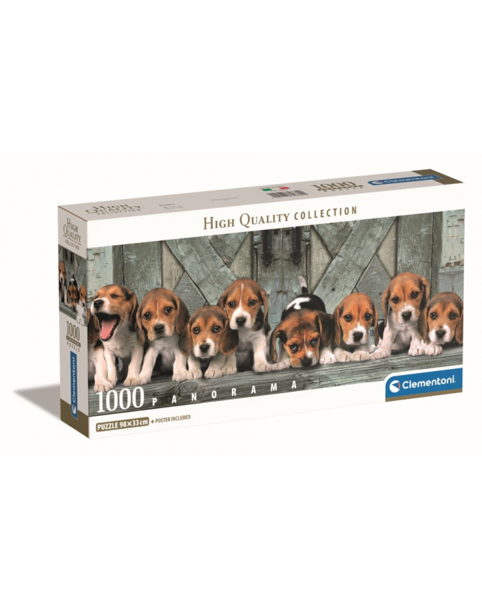 Clementoni Puzzle 1000el Panorama Beagles 39869 główny