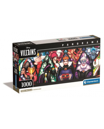 Clementoni Puzzle 1000el Panorama Villains 39872