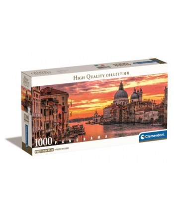 Clementoni Puzzle 1000el Panorama Canal Grande - Wenecja 39878