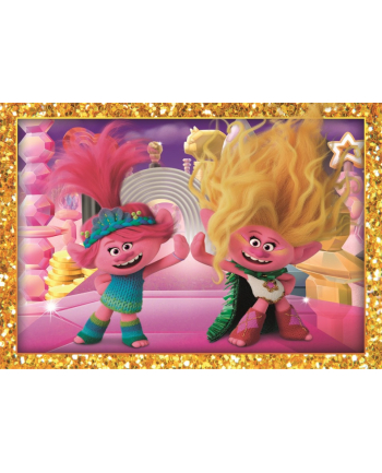 Clementoni Puzzle 4w1 Trolls 3 21527