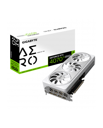 gigabyte Karta graficzna RTX 4070 Ti SUPER AERO OC 16G GDDR6X 256bit 3DP