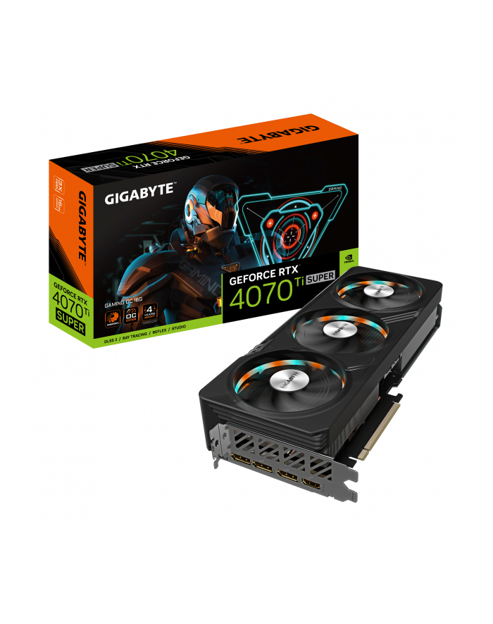 gigabyte Karta graficzna RTX 4070 Ti SUPER GAMING OC 16G GDDR6X 256bit główny