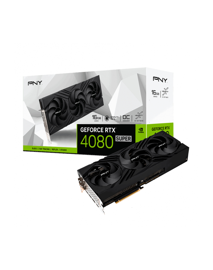 pny Karta graficzna GeForce RTX 4080 SUPER 16GB VERTO OC główny