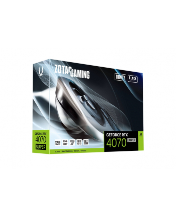 zotac Karta graficzna GeForce RTX 4070 SUPER TRINITY 12GB GDDRX6 192bit czarna