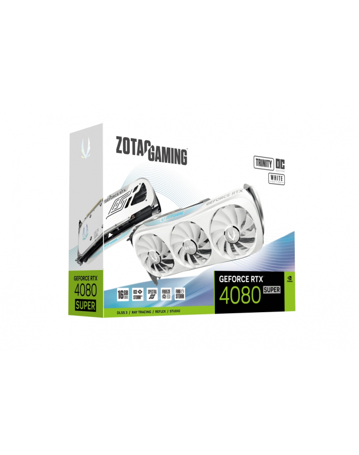 zotac Karta graficzna GeForce RTX 4080 SUPER TRINITY OC 16G GDDR6X 256bit biała główny