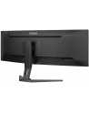 iiyama Monitor 44.5 cala XCB4594DQSN-B1 VA,DQHD,165HZ,USB-C-DOCK,RJ45,32:9,1500R,450cd/m2,3000:1,0.8ms,3xUSB,2xHDMI,1xDP,2x3W,PowerDelivery-90W - nr 24