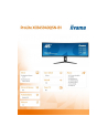 iiyama Monitor 44.5 cala XCB4594DQSN-B1 VA,DQHD,165HZ,USB-C-DOCK,RJ45,32:9,1500R,450cd/m2,3000:1,0.8ms,3xUSB,2xHDMI,1xDP,2x3W,PowerDelivery-90W - nr 5