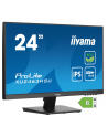 iiyama Monitor 24 cale XU2463HSU-B1 IPS,100HZ,ECO,3ms,SLIM,HDMI,DP,2x USB3.2 ,TCO,EPEAT - nr 77